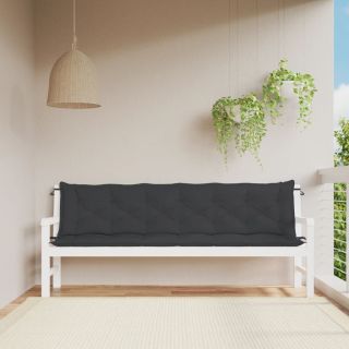 aiapingi istmepadjad 2 tk, must, 200x50x7 cm, oxford-kangas