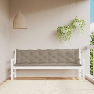 aiapingi istmepadjad 2 tk, pruunikashall, 200x50x7 cm