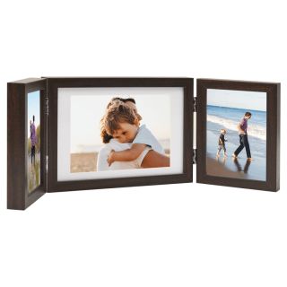 kolm fotoraami, pruun, 28x18 cm + 2 x (13x18 cm)