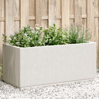 aia taimekast, valge, 80 x 36 x 35 cm, PP