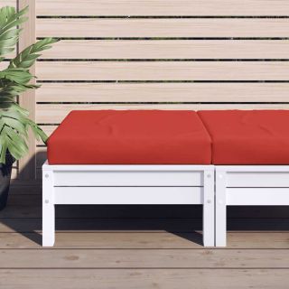 Подушка для сиденья из европоддона, красная, 60 x 60 x 8 см, ткань Оксфорд