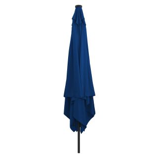 Ruudukujuline Aed Parasiil LED Valgustitega 295x245 cm Sulehall