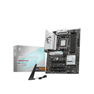 Mainboard|MSI|AMD B850|SAM5|ATX|Memory DDR5|Memory slots 4|4xPCI-Express 16x|3xM.2|1xDisplayPort|1xAudio-In|1xAudio-Out|1xMicrophone|4xUSB 2.0|2xUSB 3.2|2xUSB-C|1xOptical S/PDIF|1xRJ45|B850GAMINGPLUSWIFI