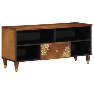 TV kapp 100x33x46 cm Massiivne Mango puust