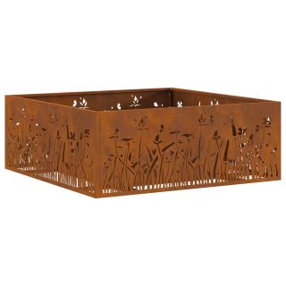 Tulease kuldne 80x80x30 cm Ilmastikukindel Teras