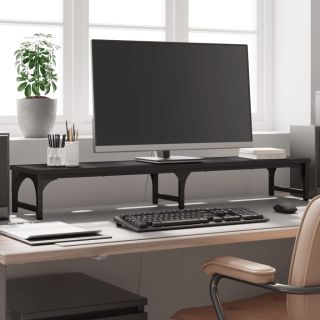 monitorialus, must, 105x23x15,5 cm, tehispuit
