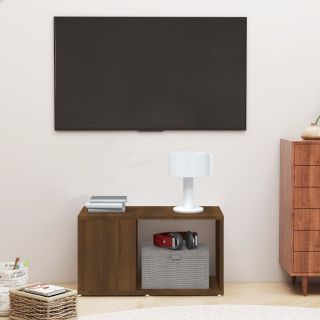 telerikapp, pruun tamm, 60 x 24 x 32 cm, tehispuit