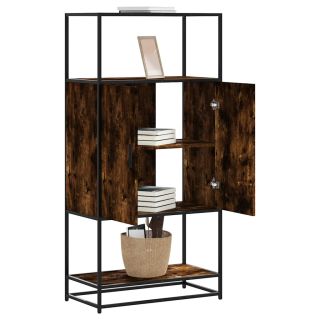 Highboard suitsutamm 68x35x139 cm Engineered Wood and Metal