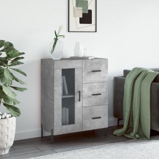 puhvetkapp, betoonhall, 69,5 x 34 x 90 cm, tehispuit