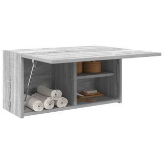 vannitoa seinakapp, hall sonoma tamm, 60 x 25 x 30cm, tehispuit