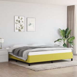 Voodiraam ilma Madratsita Roheline 200x200 cm kangas