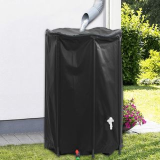 kraaniga veepaak, kokkupandav, 1000 l, PVC