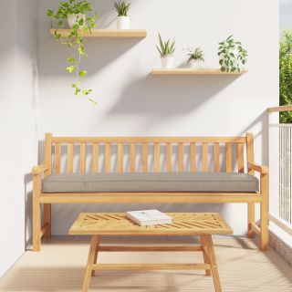 Paleti padjad pingile 2 tk Taupe 180x40x8 cm Oxfordi kangas