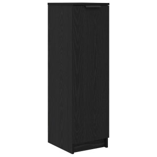 kingakapp mustast tammest 29,5x35x100,5 cm tehispuit