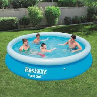 Надувной круглый бассейн Bestway Fast Set 366x76 см