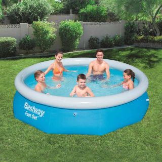 Надувной бассейн Bestway Fast Set круглый 305 x 76 см