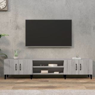 telerikapp, hall Sonoma tamm, 180x31,5x40 cm, tehispuit