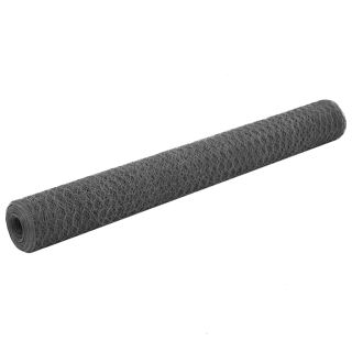 kanade traataed, teras PVC kattega, 25 x 1,2 m, hall