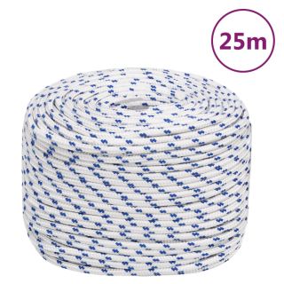 paadiköis, valge, 10 mm, 25 m, polüpropüleen