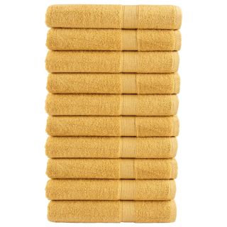Полотенце для сауны SOLUND 10 шт., золото, 80 x 200 см, 600 г/м²