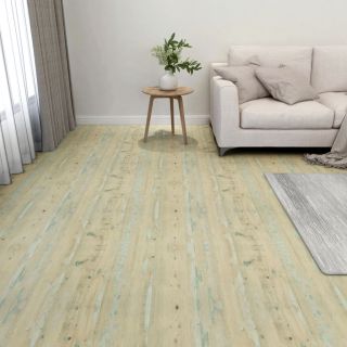 iseliimuvad põrandaplaadid 20 tk, PVC, 1,86 m², helepruun