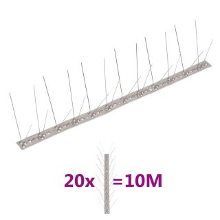 4-realised roostevabast terasest linnupiigid, 20 tk, 10 m