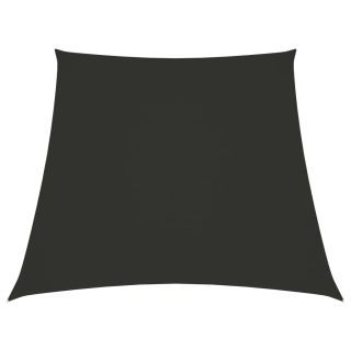 трапеция из ткани оксфорд, 2/4x3 м, антрацитово-серый