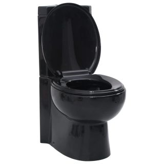 keraamiline WC pott nurka, must