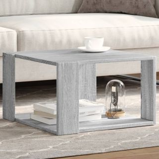 kohvilaud, hall Sonoma tamm, 51,5x51,5x30 cm, tehispuit