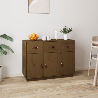puhvetkapp, meepruun, 100 x 40 x 75cm, täismännipuit