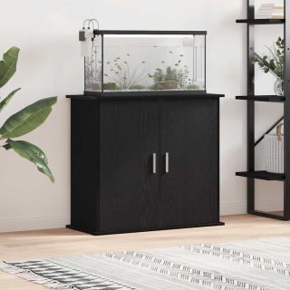 akvaariumi alus, must tamm, 81 x 36 x 73 cm, tehispuit