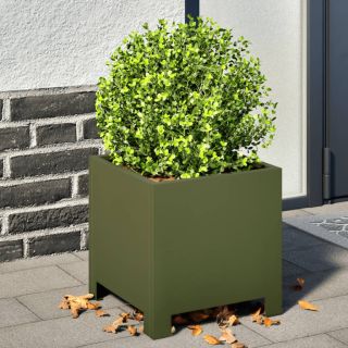 aia taimekast, oliiviroheline, 30x30x30 cm, teras