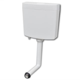 WC loputuskast alumise vee sisselaskega 3/6 l valge