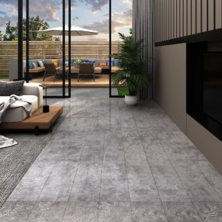 iseliimuvad PVC-põrandaplaadid 5,21 m², 2 mm, betoonhall