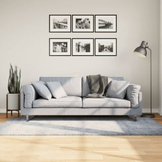 kõrge narmaga Shaggy vaip PAMPLONA, sinine 100x200 cm