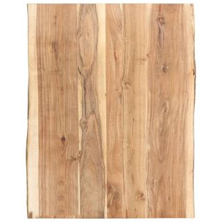 столешница из акации 80x(50-60)x3.8 см