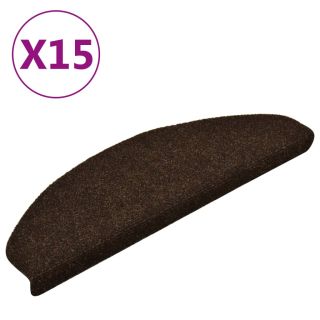 isekleepuvad trepivaibad 15 tk, pruun, 65x21x4 cm, aastehnikas