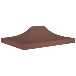 крыша шатра 4 x 3 м, коричневая, 270 г/м²