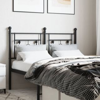 metallist voodipeats, must, 120 cm