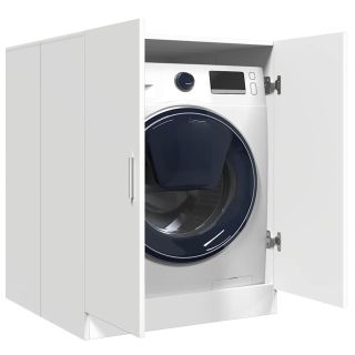 тумба под стиральную машину, белая, 71 x 71,5 x 91,5 см