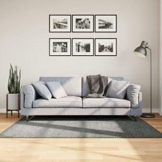 kõrge narmaga Shaggy vaip, roheline, 120x170 cm