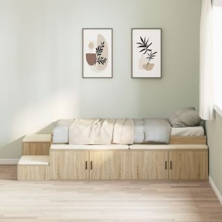 Ladustamisvoodi raam Sonoma tamm 75x190 cm