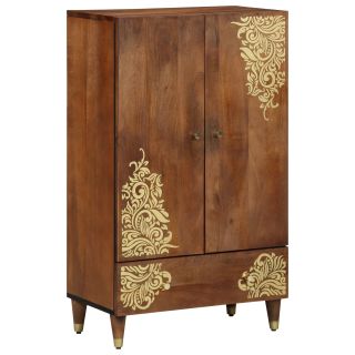 Kõrge kapp 60x33x100 cm Soodne mangopuit