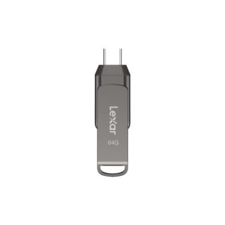MEMORY DRIVE FLASH USB3.1 64GB/D400 LJDD400064G-BNQNG LEXAR