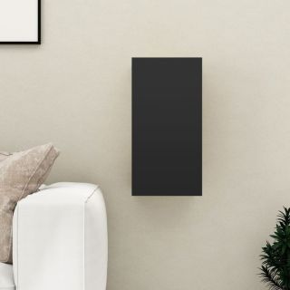 telerikapp, must, 30,5 x 30 x 60 cm, tehispuit