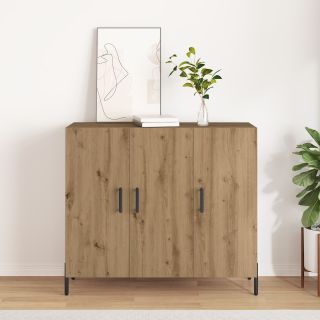 Teeninduslaud Artisan Oak 90x34x80 cm Tehispuit