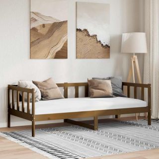 Каркас кушетки без матраса из сосны медового цвета 90 x 200 см