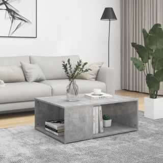 kohvilaud, betoonhall, 90 x 67 x 33 cm, tehispuit