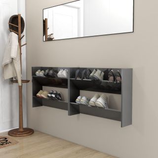 seina kingakapp 2 tk hall, 80 x 18 x 60 cm, tehispuit