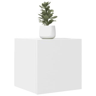 seinale kinnitatav telerikapp, valge, 30,5 x 30 x 30 cm